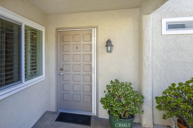 view of property entrance