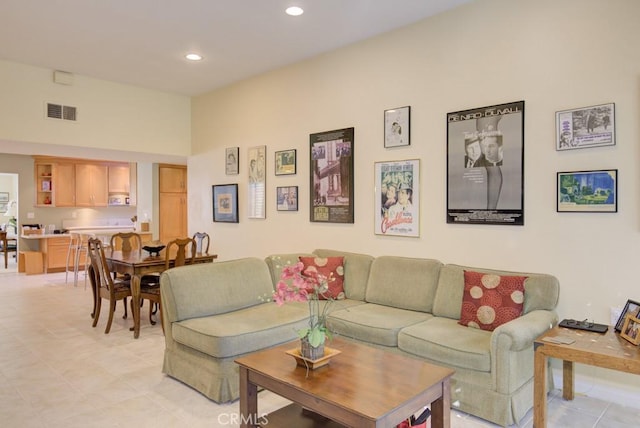 view of living room