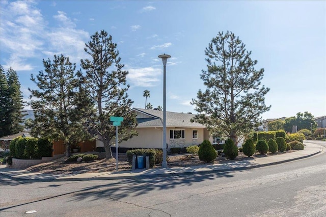 view of ranch-style home