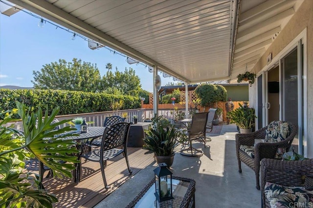 view of patio / terrace