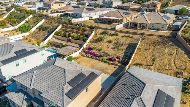 drone / aerial view featuring a residential view