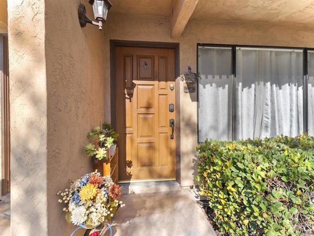 view of property entrance