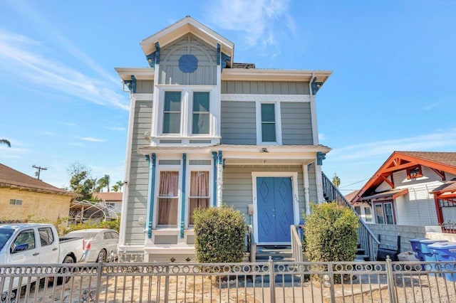 view of front of home featuring a porch