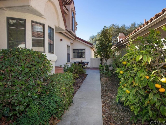 exterior space featuring a patio