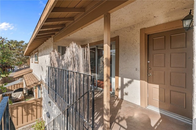 view of property entrance