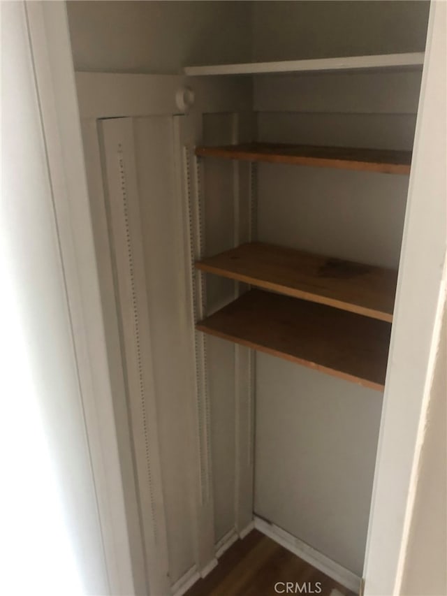 view of closet