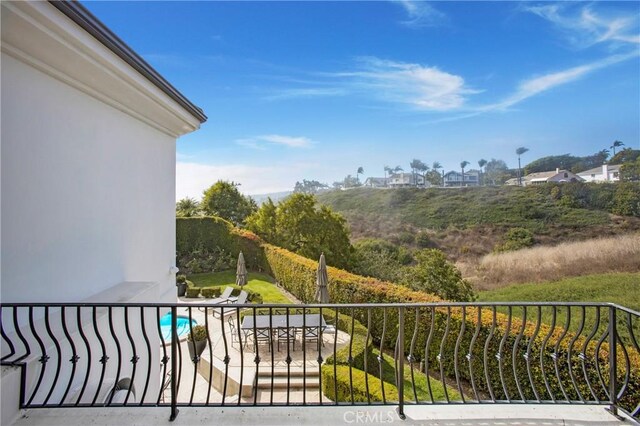 1 Moss Lndg, Laguna Niguel, CA 92677 - balcony with view of pool area