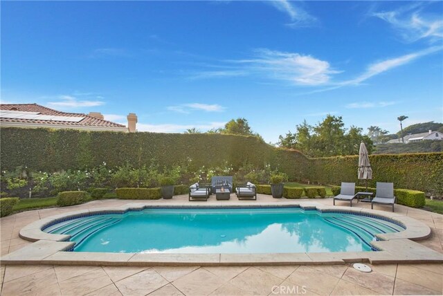 1 Moss Lndg, Laguna Niguel, CA 92677 - view of pool featuring a patio area and a fenced backyard