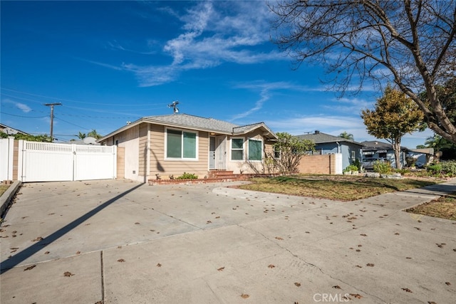 view of ranch-style house