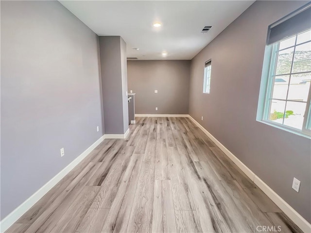 washroom featuring light wood-type flooring