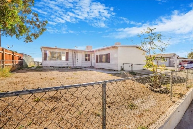 view of ranch-style home