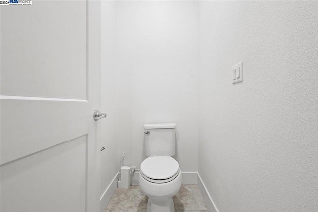 bathroom with toilet