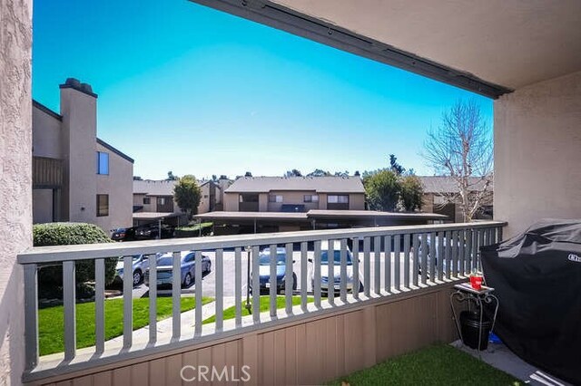 balcony with grilling area