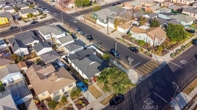 birds eye view of property featuring a residential view