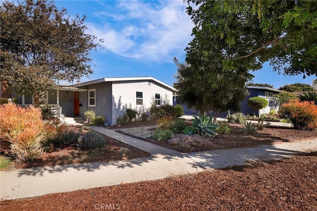 view of ranch-style home