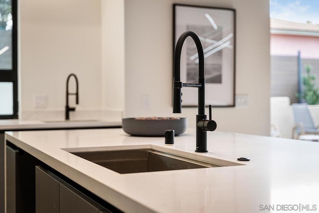 room details featuring sink