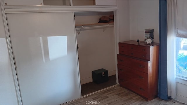 view of closet