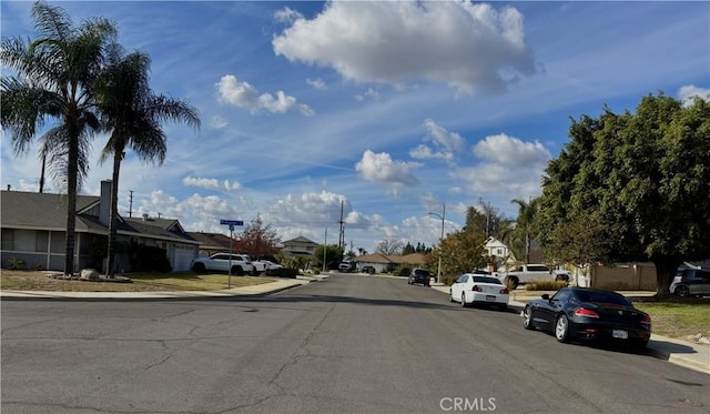 view of street