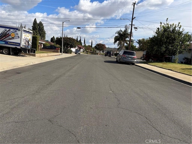 view of street