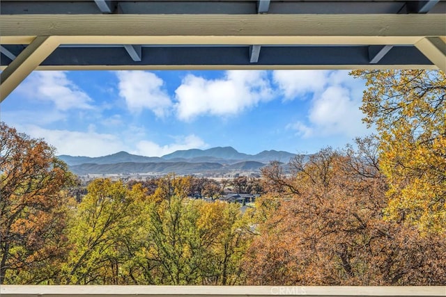 property view of mountains