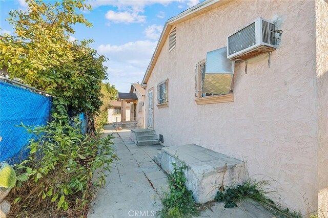 view of property exterior