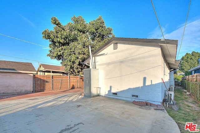 exterior space featuring a patio