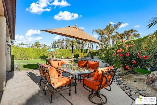 view of patio / terrace