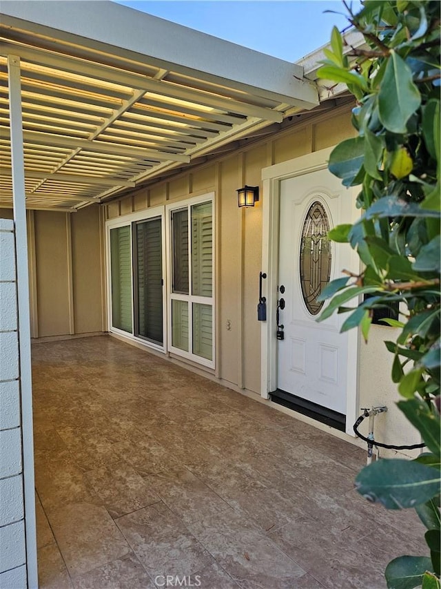 716 Avenida Majorca Unit C, Laguna Woods, CA 92637 - property entrance featuring a patio area