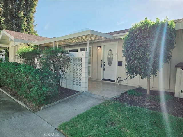 716 Avenida Majorca Unit C, Laguna Woods, CA 92637 - entrance to property with stucco siding