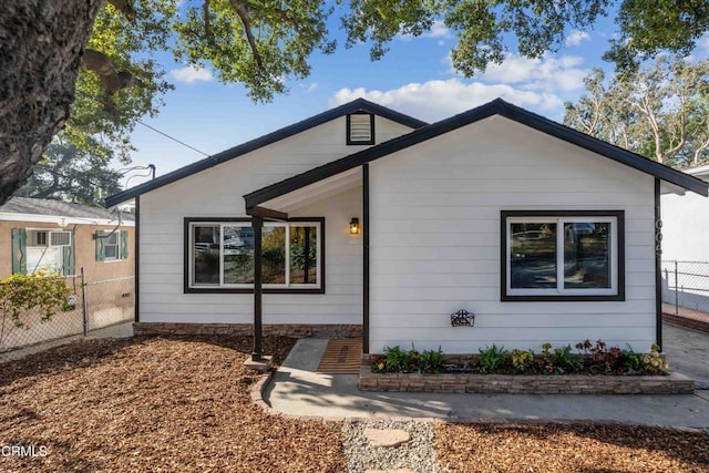 view of bungalow-style house