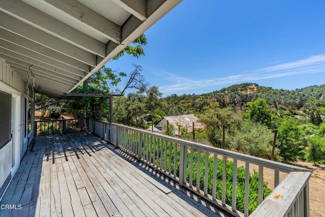 view of deck