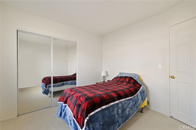 9551 San Rafael Dr, Desert Hot Springs, CA 92240 - bedroom with carpet flooring and a closet