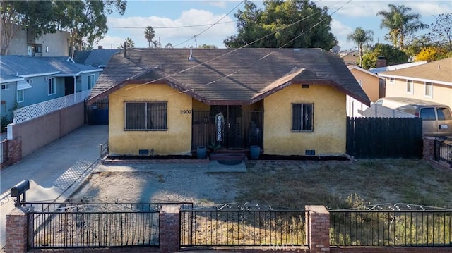 view of bungalow-style house