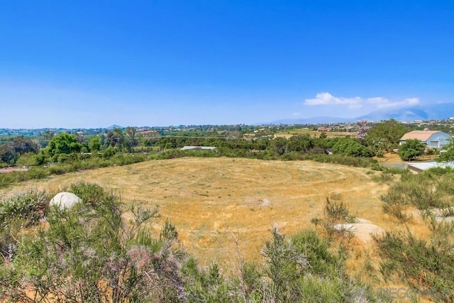 aerial view featuring a rural view