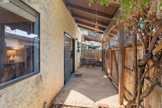 view of patio / terrace