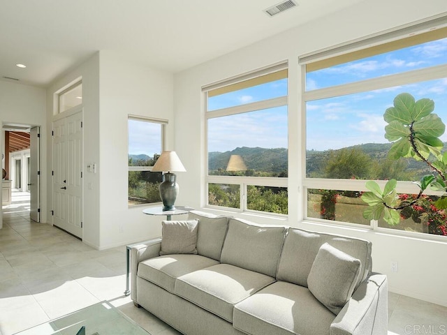 31340 Cottontail Ln, Bonsall, CA 92003 - living area with light tile patterned flooring and baseboards