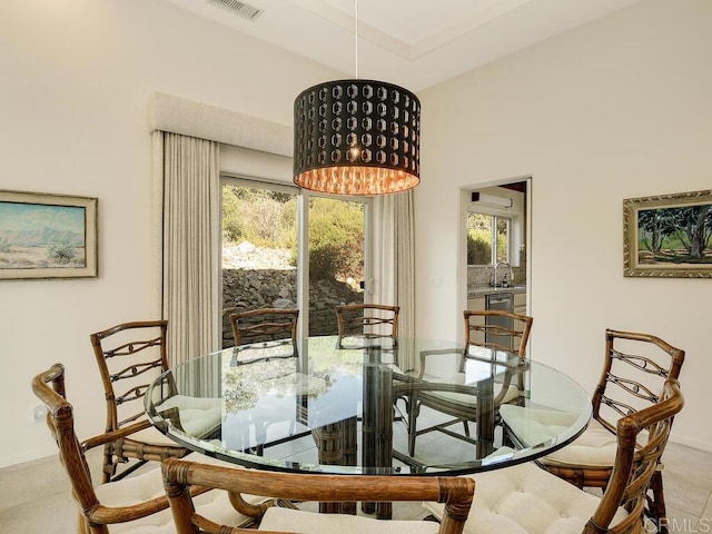 31340 Cottontail Ln, Bonsall, CA 92003 - dining room featuring baseboards