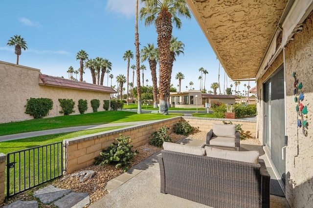 view of patio