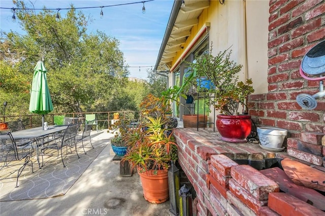 view of patio