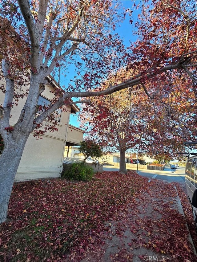 view of side of property