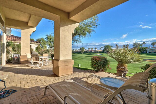 view of patio