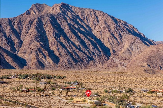 view of mountain feature