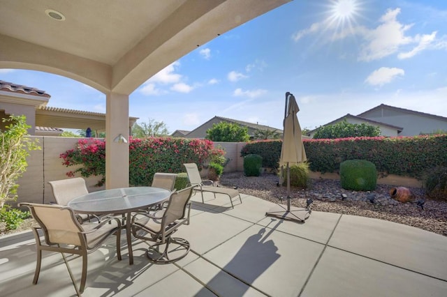 view of patio / terrace