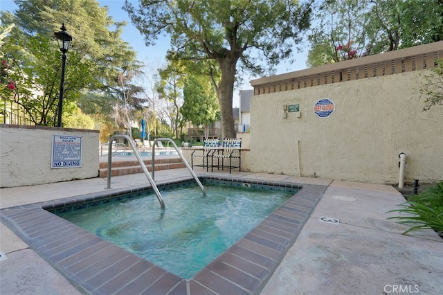 view of swimming pool