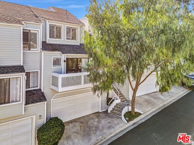 view of townhome / multi-family property