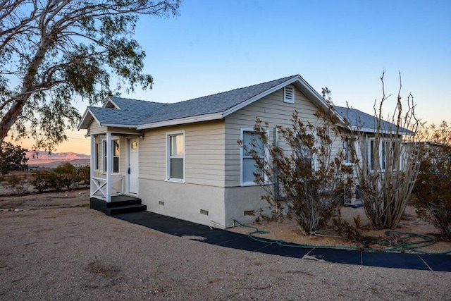 view of front of house