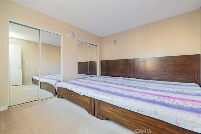bedroom featuring carpet flooring