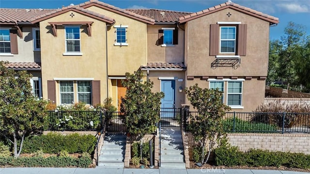 view of mediterranean / spanish house