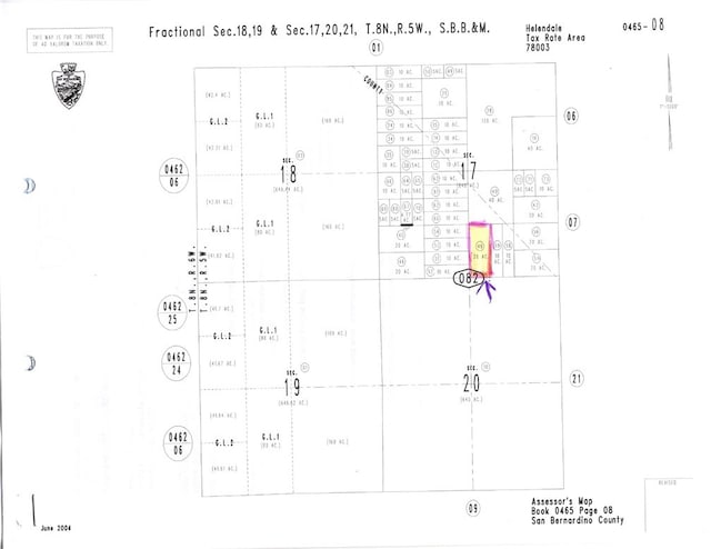 1 Buckthorne, Helendale CA, 92371 land for sale