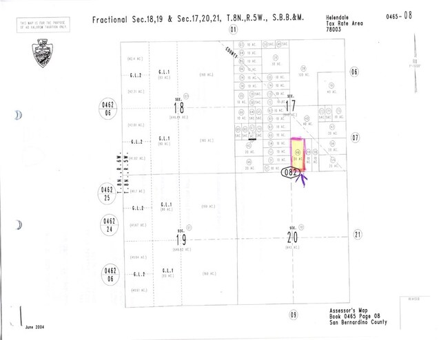 1 Buckthorne, Helendale CA, 92371 land for sale